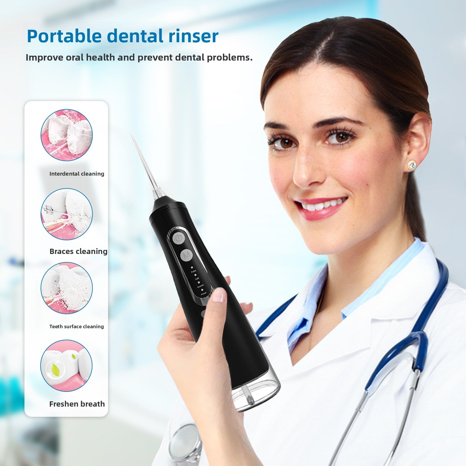 Portable Electric Dental Oral Irrigator
